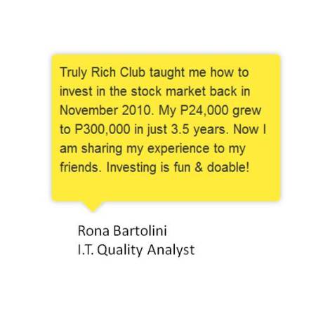 Truly Rich Club Testimonial