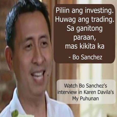 Bo Sanchez' Stock Market Investing Tips